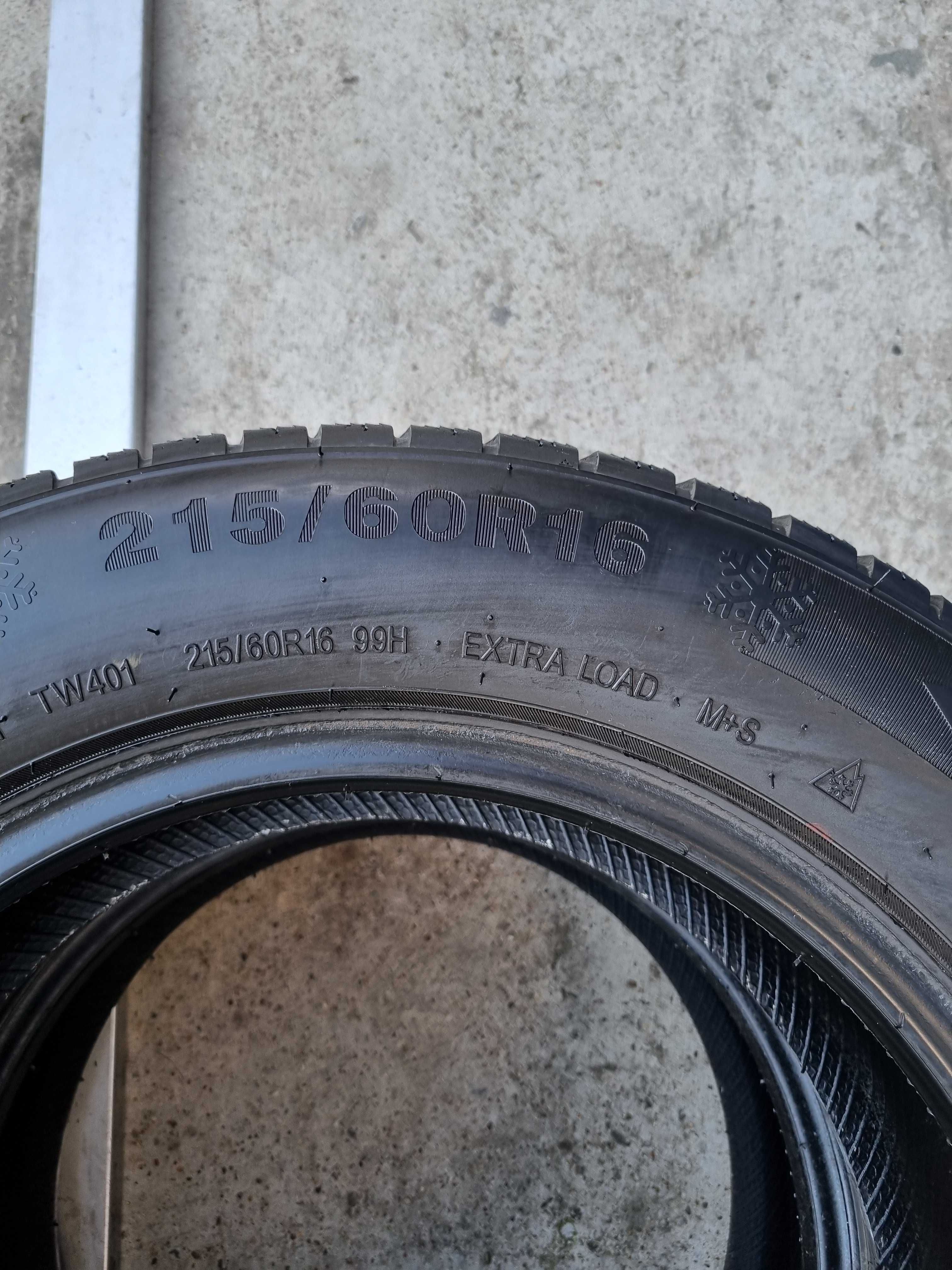 Opony zimowe TRIANGLE WinterX TW401 215/60 R16 99H DOT 2020 PARA P212