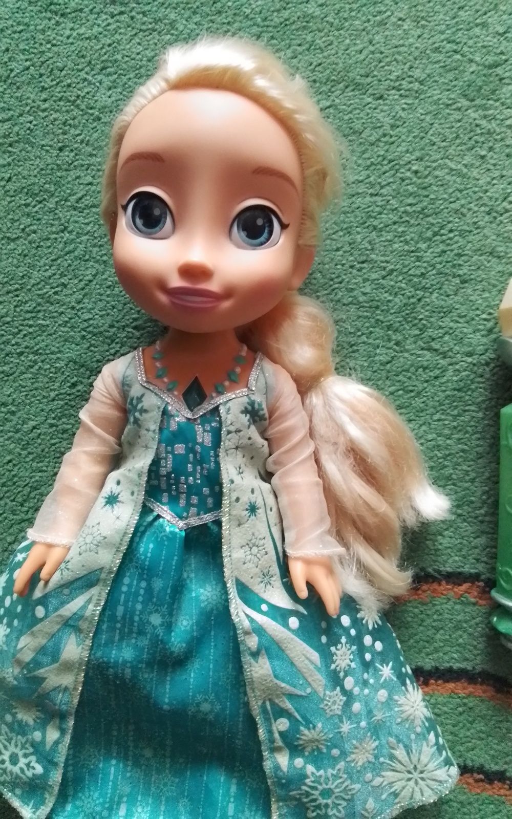 Interaktywna śpiewająca lalka Elsa z mikrofonem