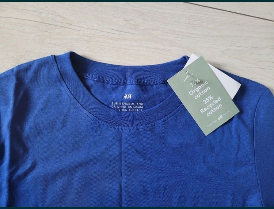 Nowa Koszulka chłopięca H&M r.158/164