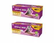 Whiskas Junior Saszetki Drób Galareta 80x85g