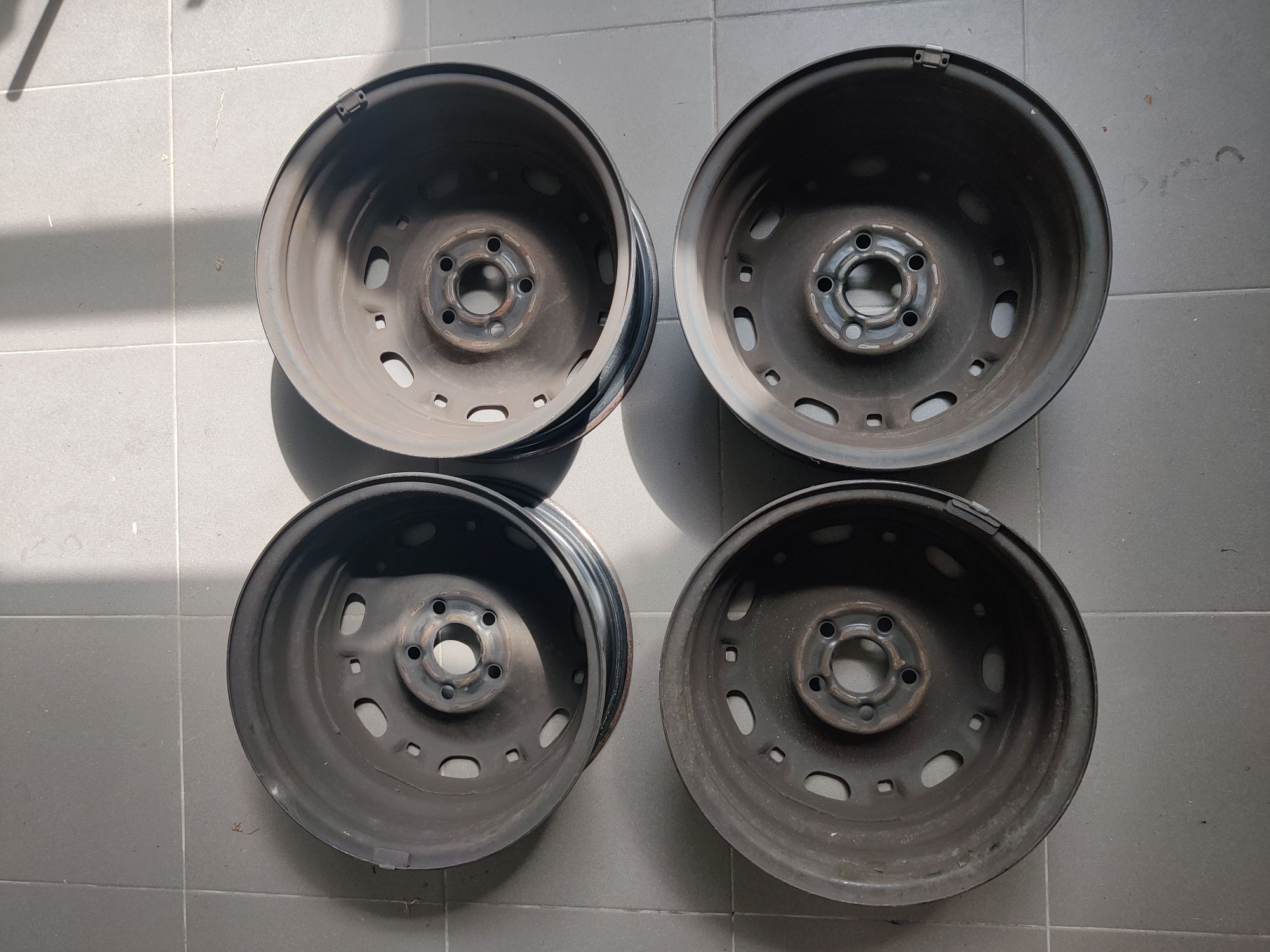 Jantes de ferro 14 polegadas - seat ibiza 6l