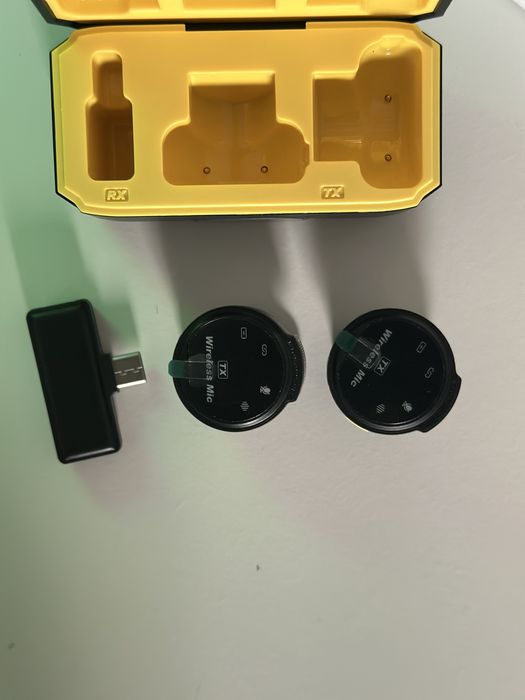 Microfone de Lapela Sem Fios