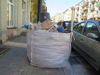 Duże Worki BIG BAG 1,5m3 na GRUZ Odpady Śmieci Wywóz GRUZU