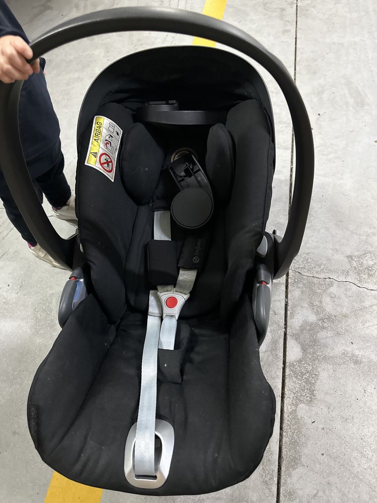 Vendo babycoque cloud Z tecido premium