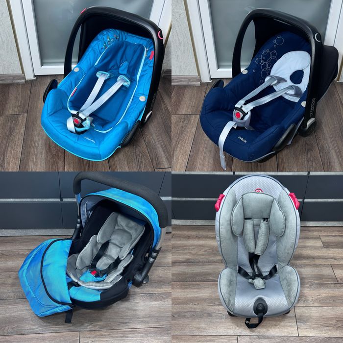Автокрісло, автокресло, автолюлька. CARRELLO, BRITAX-ROMER, CYBEX