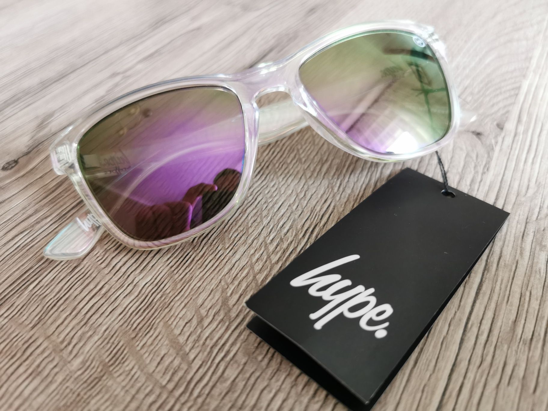 Nowe oryginalne okulary przeciwsłoneczne HYPE hyperfest c:113 unisex