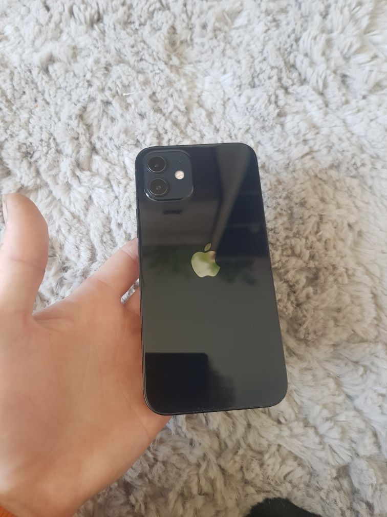 Apple iPhone 12 64gb Black w bdb stanie zestaw