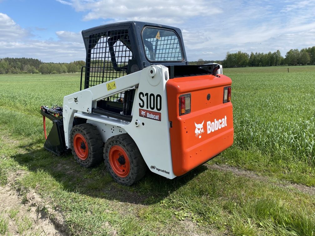 BOBCAT S100 ,2013r. łyżkokrokodyl miniładowarka s130 s70 weidemann