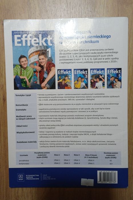 Effekt 1 WSIP Podręcznik