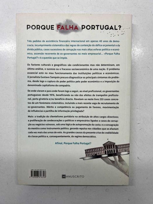 Livro - Porque Falha Portugal? (ctt editorial grátis)