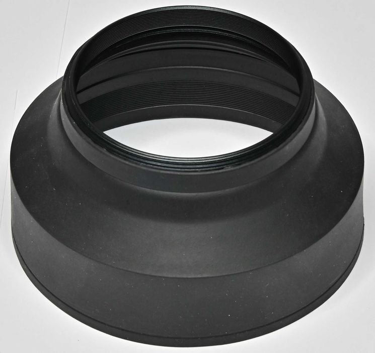 Para-sol de borracha Ø 67mm para objetiva a partir de 35mm