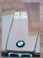 Prospekt BMW 5 E28 518, 520, 525, 528i