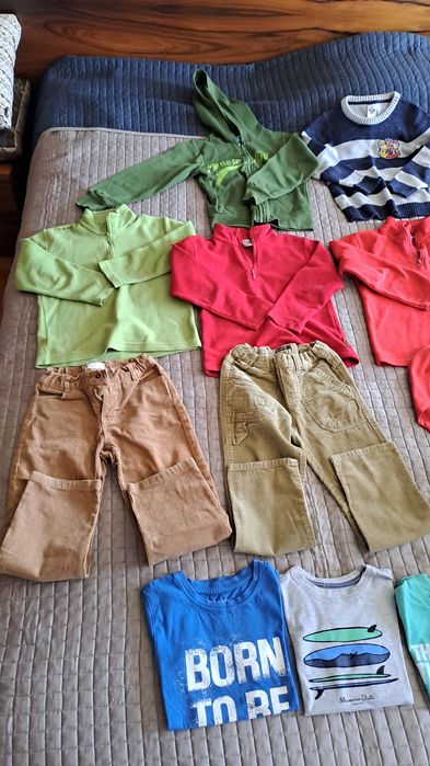 Lote de roupa menino 5/6 anos