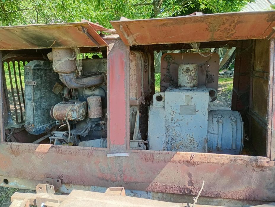 Spawarka Wirująca z Napędem Spalinowym.