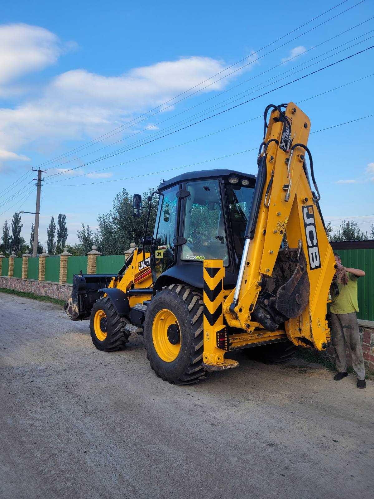 Послуги,-  екскаватор JCB  та КАМАЗ  самоскид 15 тон.