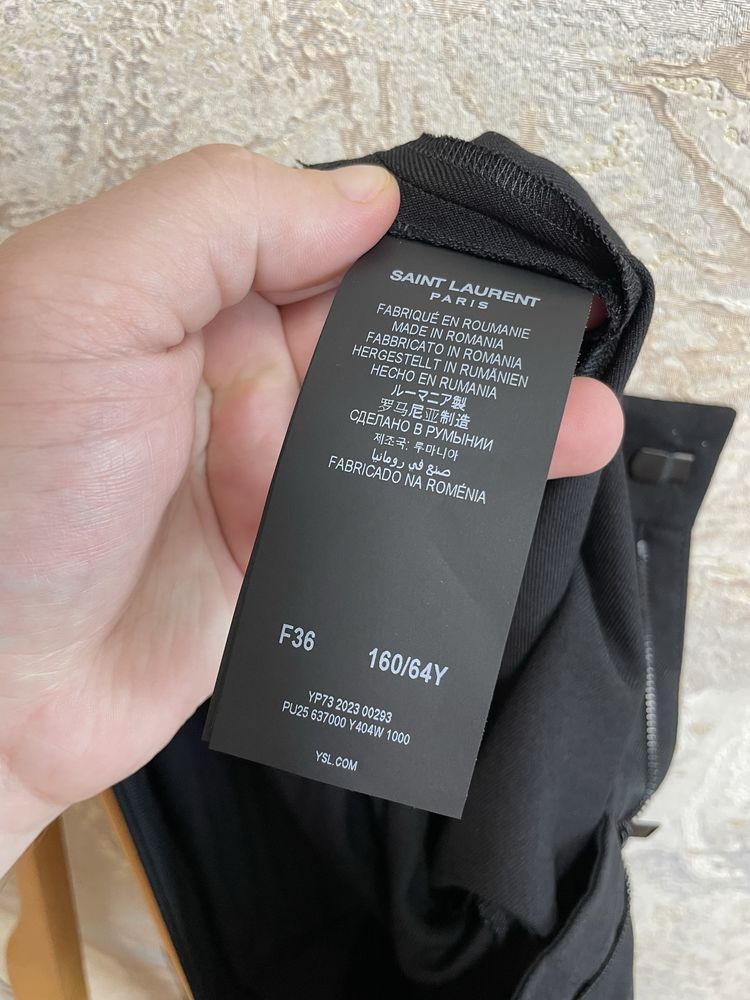 Брюки Saint Laurent Loro Piana Brunello Cucinelli размер S