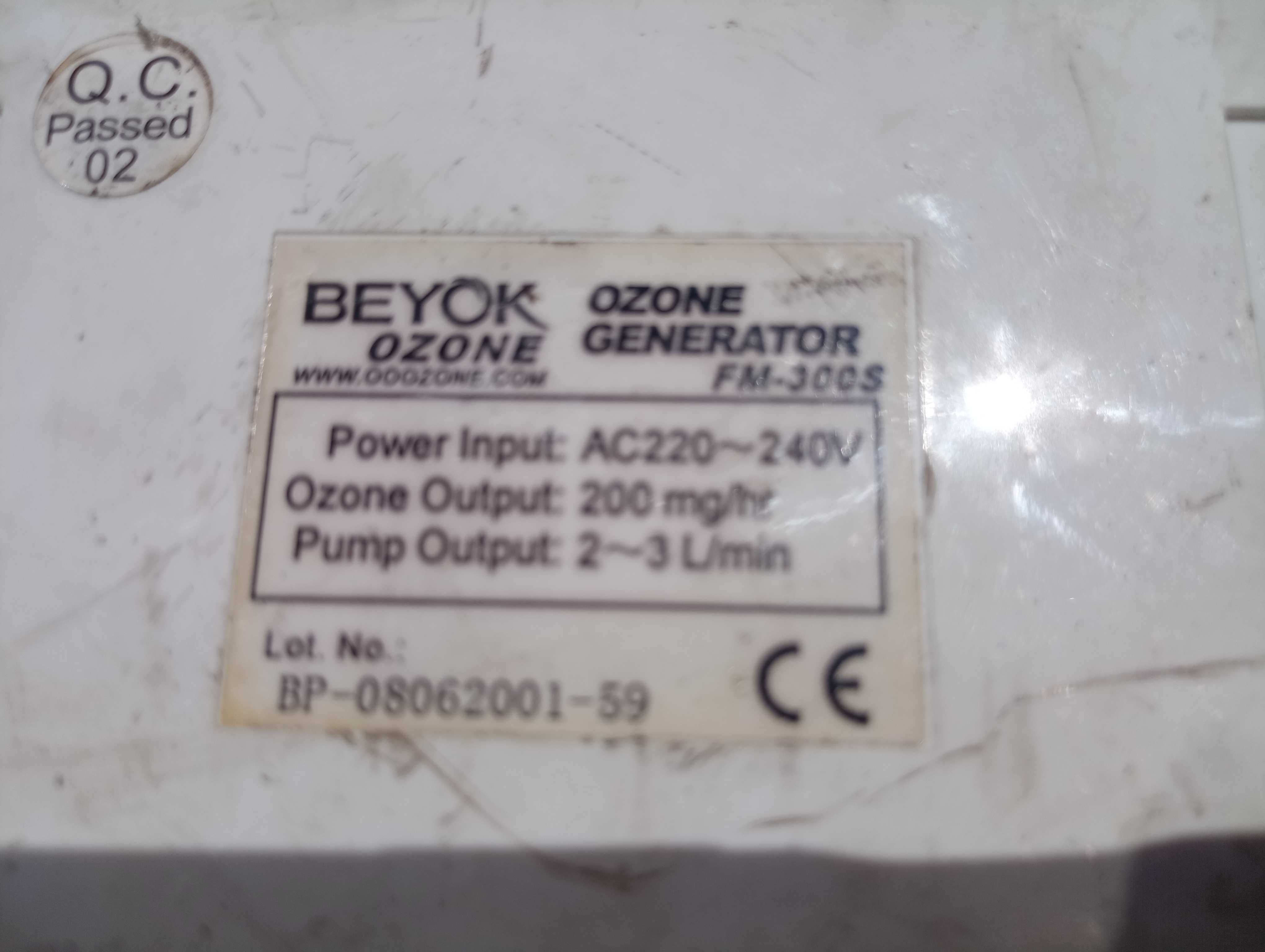 Ozonator Beyco FM 300