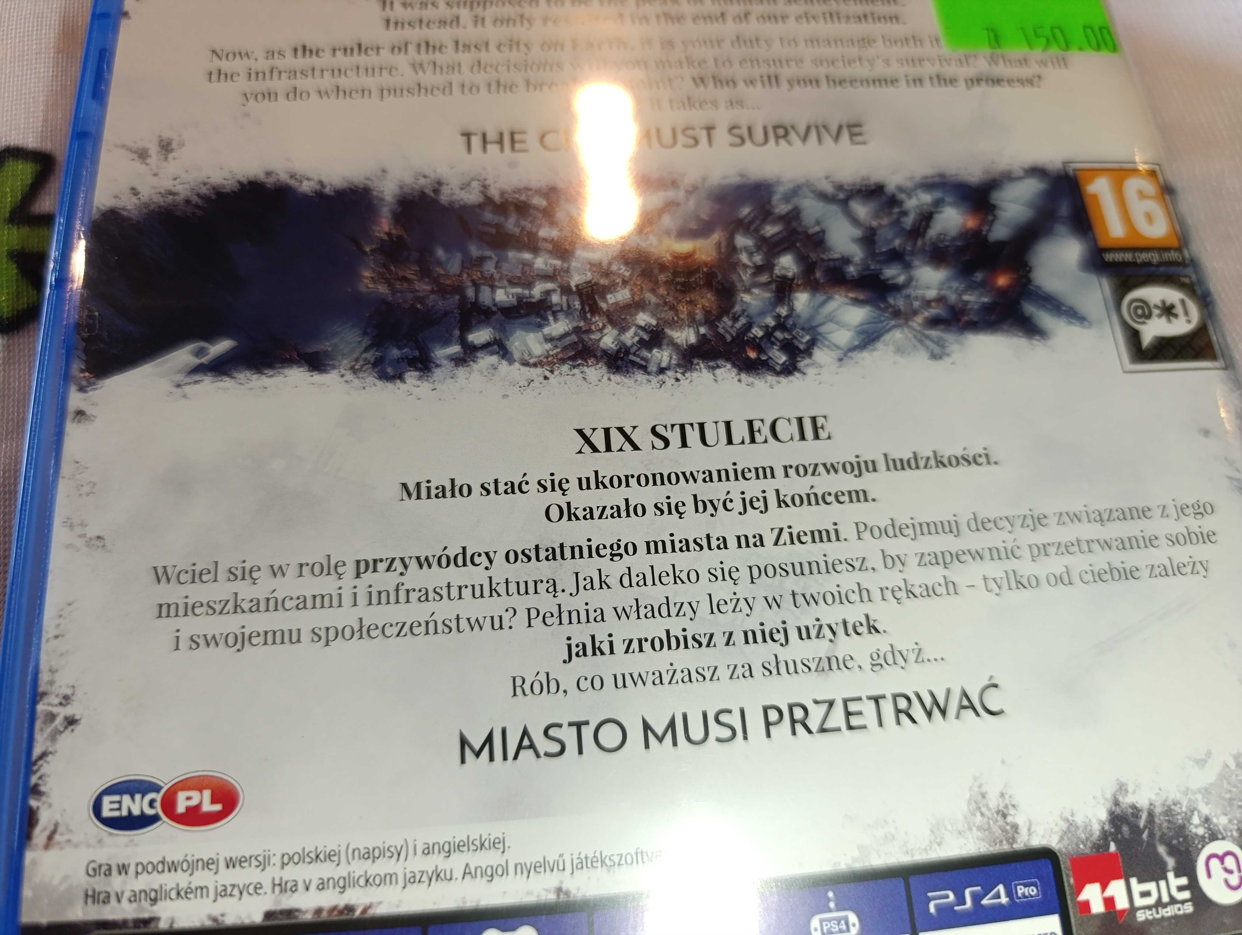 Frostpunk PS4 po polsku PL - sklep kioskzgrami