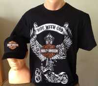 Stylowy komplet Harley Davidson Ride With God