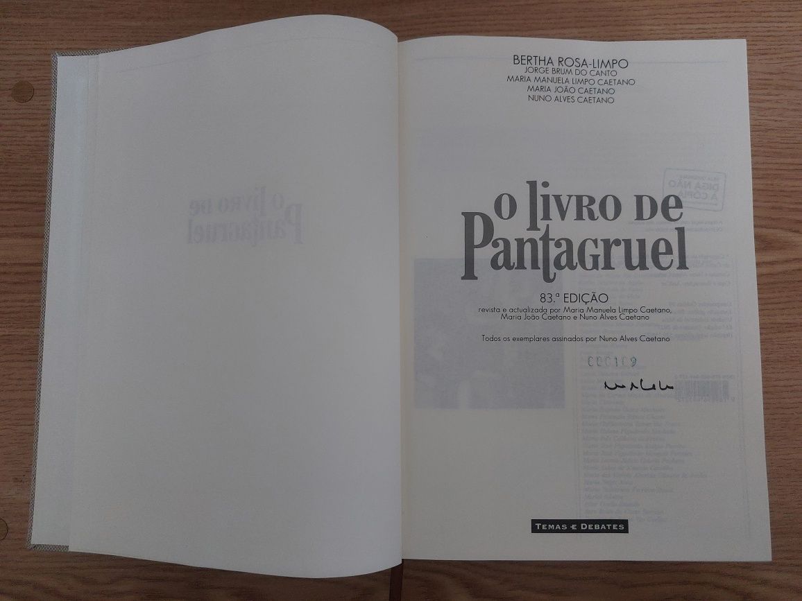 O livro de Pantagruel (NOVO)