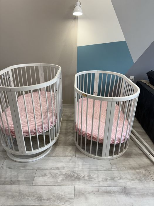 Продаж двох краваток Ingvart ovalbed ліжечка ліжко люлька матрас