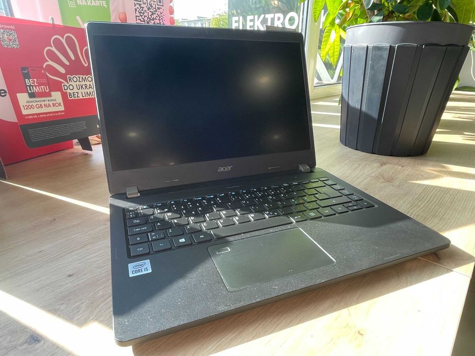 Laptop Acer TravelMate P214 i5 11th gen SSD 256/8 GB RAM +12mcy gwar.!