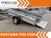 Neptun DOSTAWA Przyczepka 236x129x45cm N7-263 prr RESOR! Lekka przyczepa SPAWANA jednoosiowa UCHYLNA! Wszystkie burty demontowalne GN182  Neptun lekka przyczepa SPAWANA jednoosiowa, RESOR! 263c129x45 DMC 750