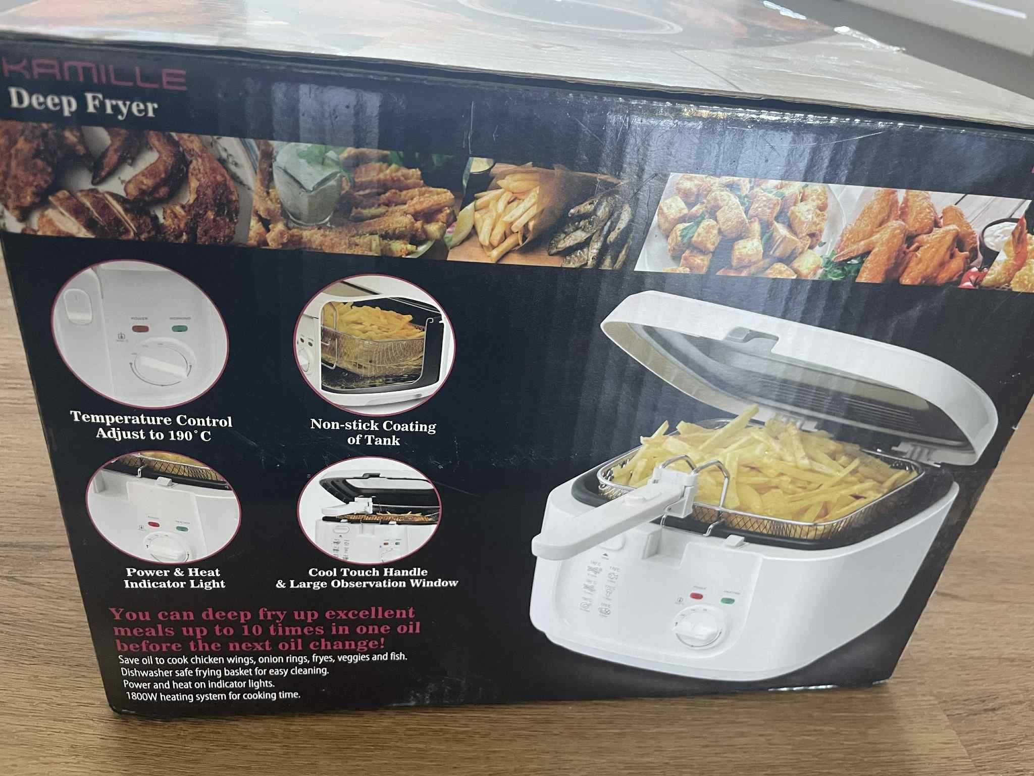 Frytkownica Kamille Deep Fryer 2,5L NOWA!