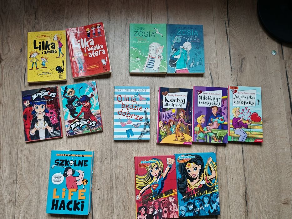 Książki młodzież, nastolatka. Dzieci