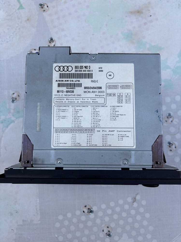 Radio GPS Sat-Nav AUDI RNS-E Audi a4