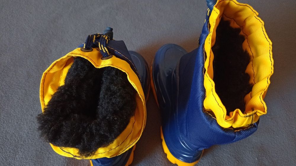 Kalosze buty ocieplane na śnieg i deszcz