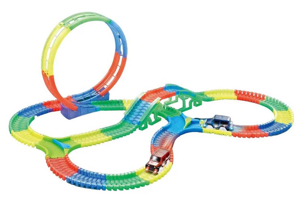 Гоночный трек-конструктор Magic Tracks 220 деталей с 1 машинкой