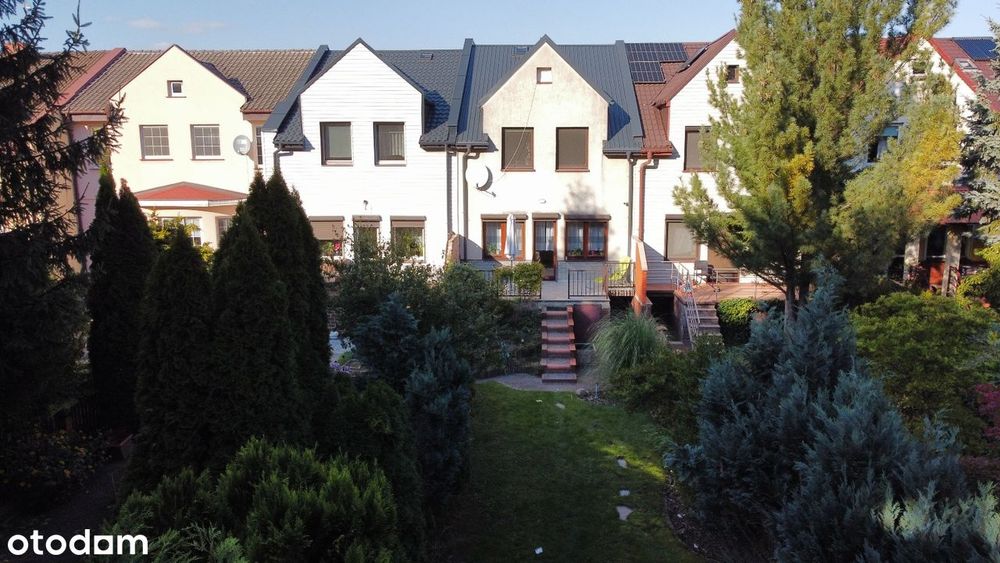 Sprzedam dom szeregowy, piwnica, garaż, ogród, gaz ziemny -Konin