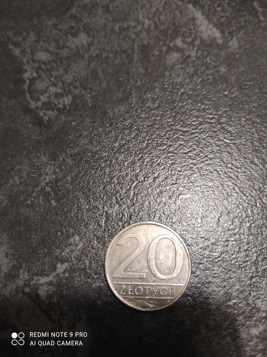 moneta 20 zł z 1085 roku