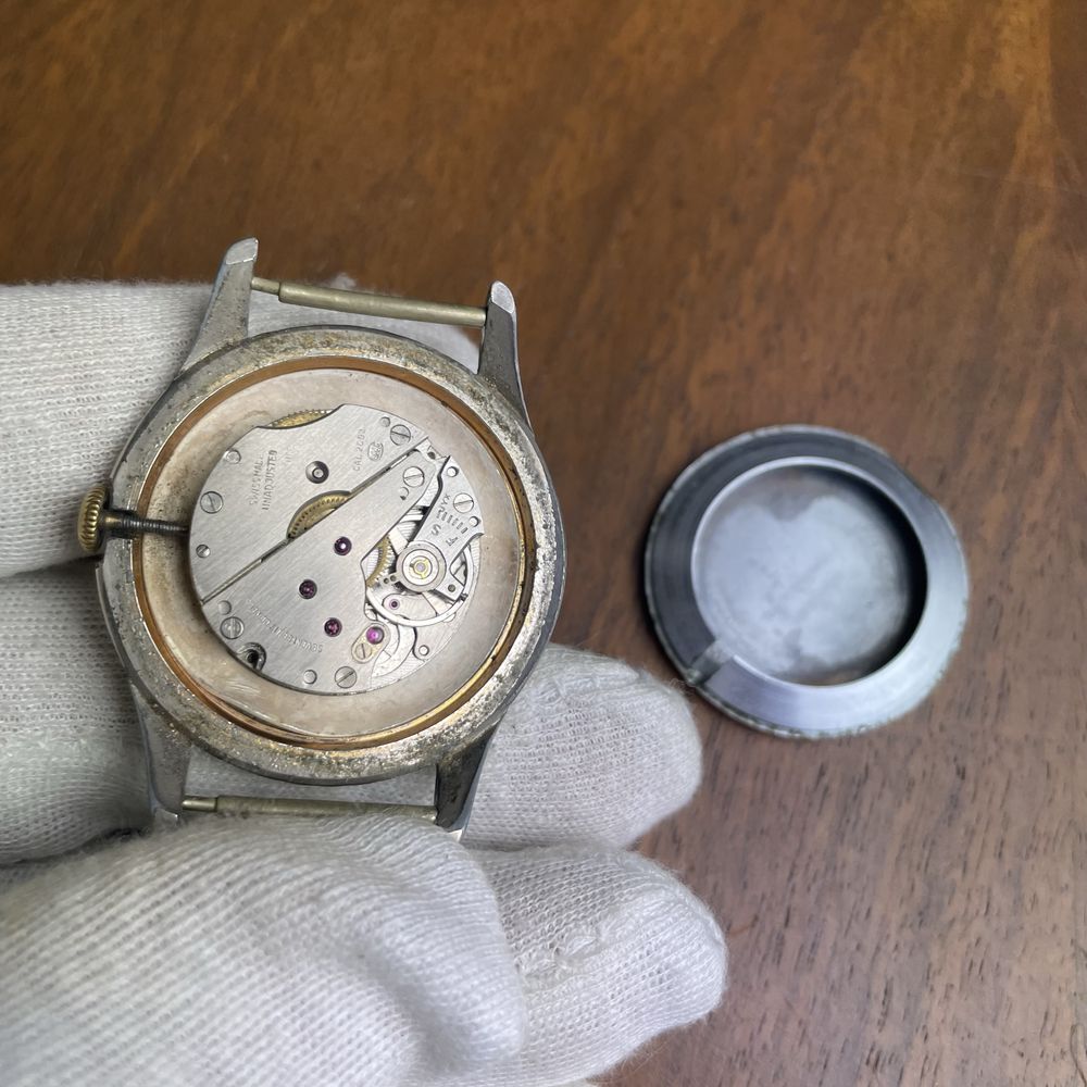 Zegarek szwajcarski męski naręczny Bursa vintage ciekawy