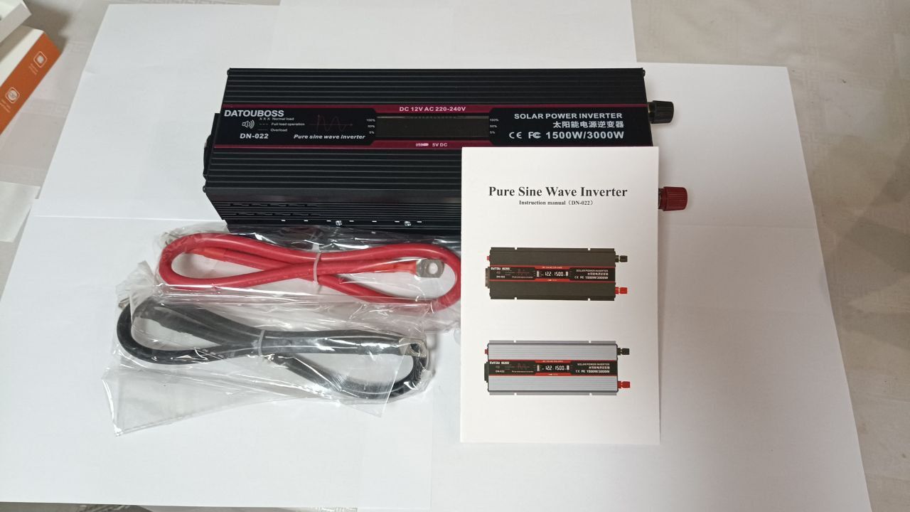Інвертор DATOU BOSS 1500W, 3000W. Чистий синус.