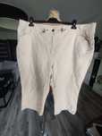 R.50 52 54 Maine beżowe spodenki rybaczki plus size