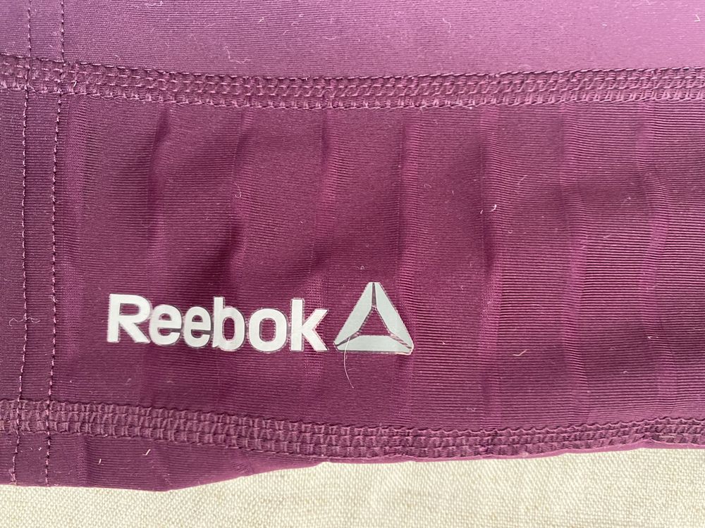 Reebok getry bordowe xs legginsy sportowe