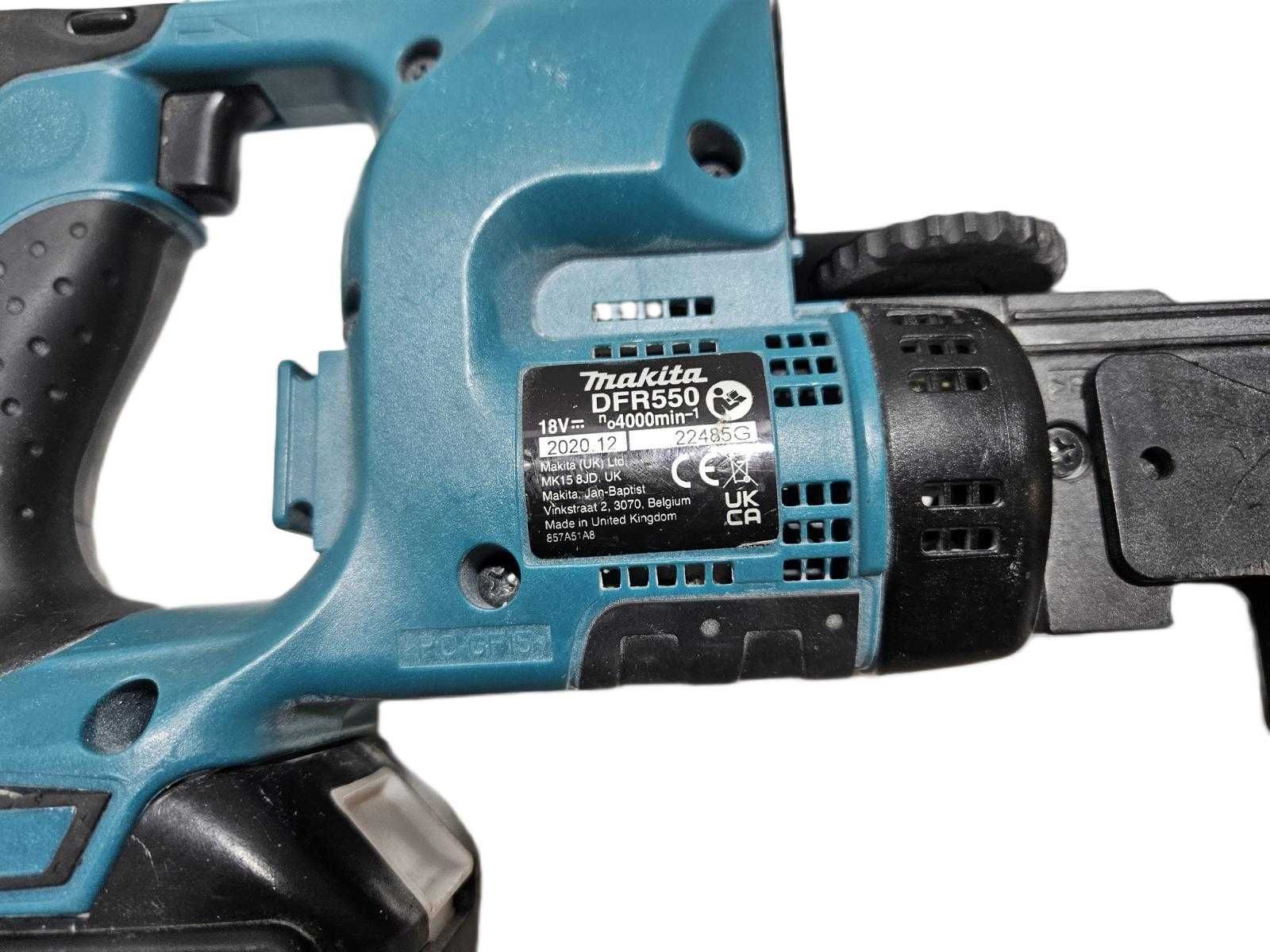 Wkrętarka do regipsów Makita DFR550 18 V