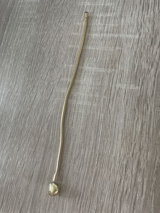 Bransoletka PANDORA 21 cm pozłacana
