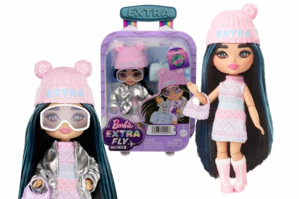 Кукла Барби Экстра Минис 13 cм Barbie Extra Minis Travel Doll