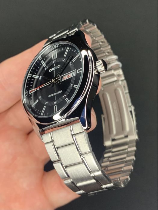 Чоловічий годинник Casio MTP-V006D-1C Оригінал Гарантія Часы Касио