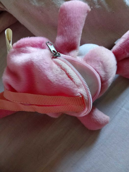 Игрушка мини рюкзачок кролик