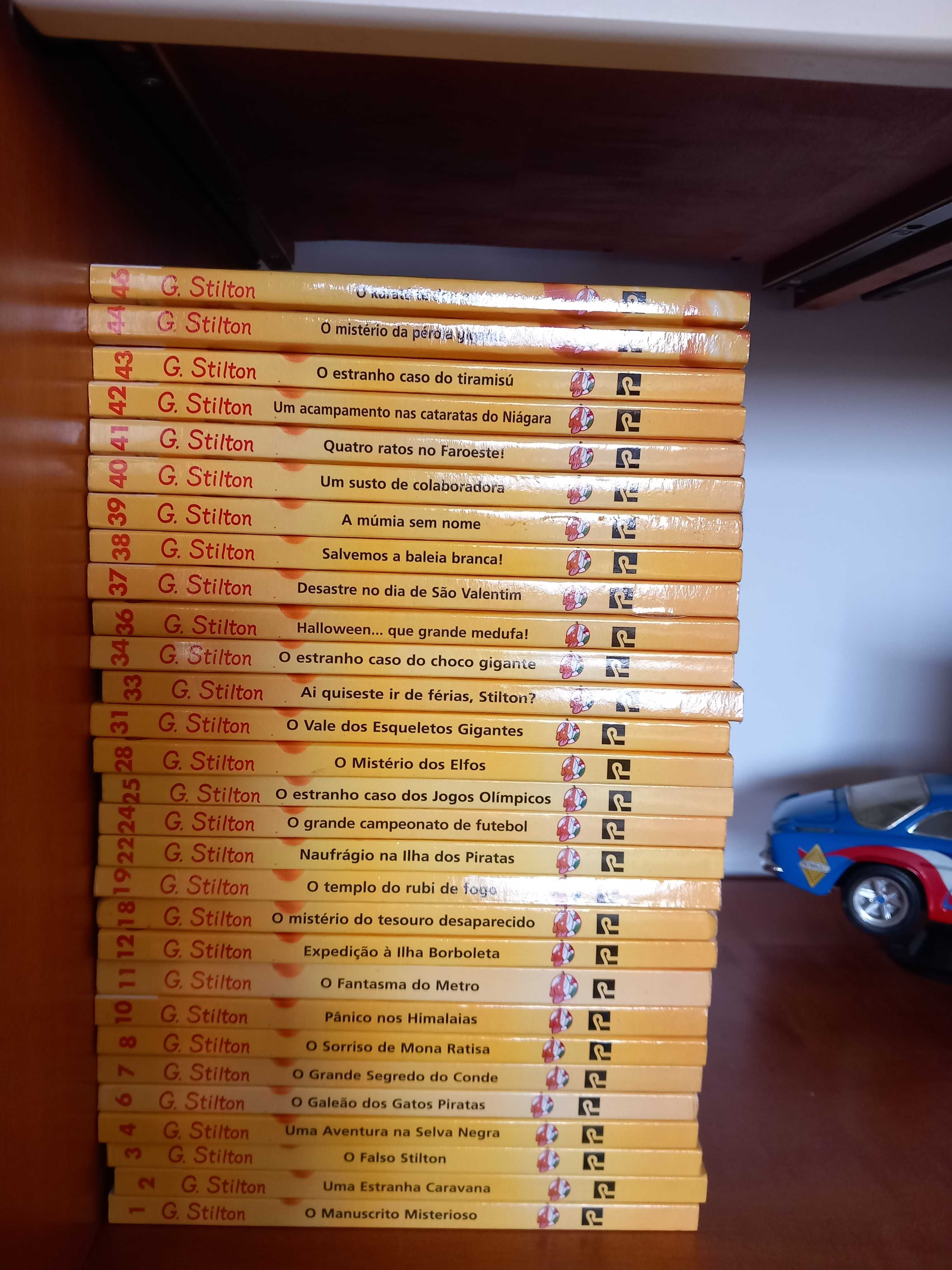 Livros da colecção Jerónimo Stilton