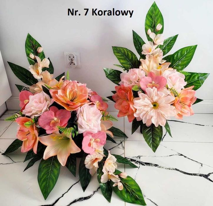 Stroik na grób, Cmentarz, Kompozycja kwiatowa ,Wiązanka +bukiet,kwiaty