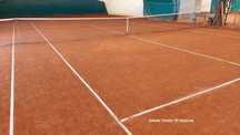 Mączka ceglana z nowej nie rozbiórkowej cegły, kort, tenis, bieżnia