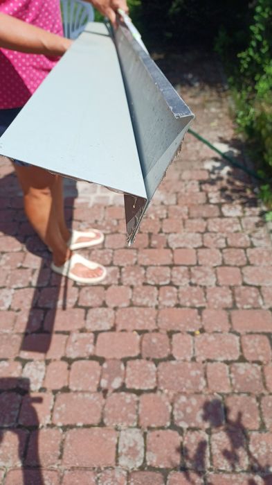 Błacha na okucie murku, daszku, kalenica