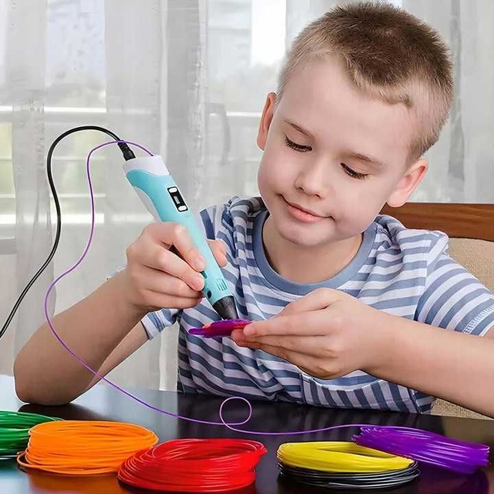 Długopis ~~Drukarka~~ 3D Pen Zestaw +WKŁADY 160 METRÓW