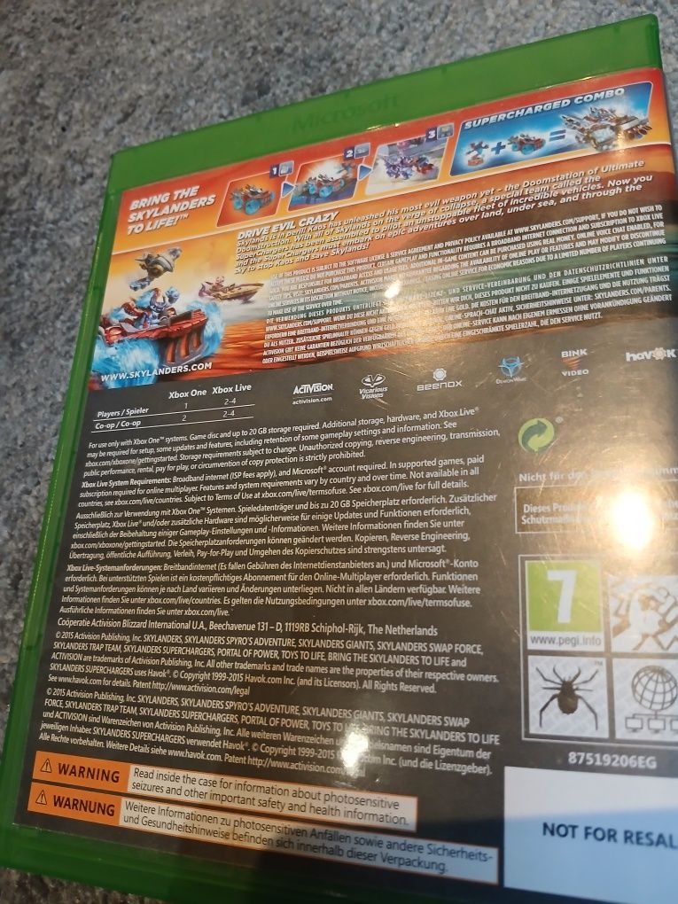 Zestaw Skylanders superchargers xbox one