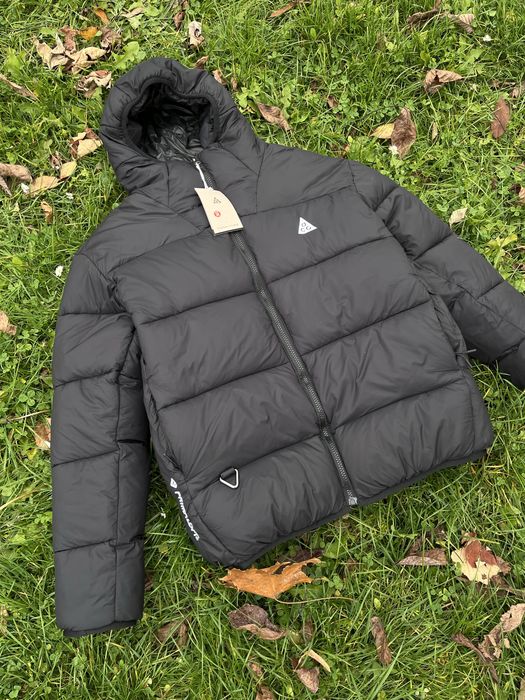 Пуховик чорний Nike ACG Теплий на зиму Пуховик